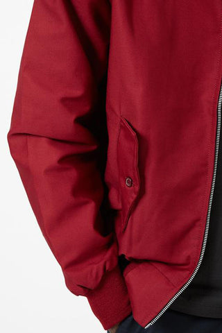 Bunda Harrington s károvanou podšívkou