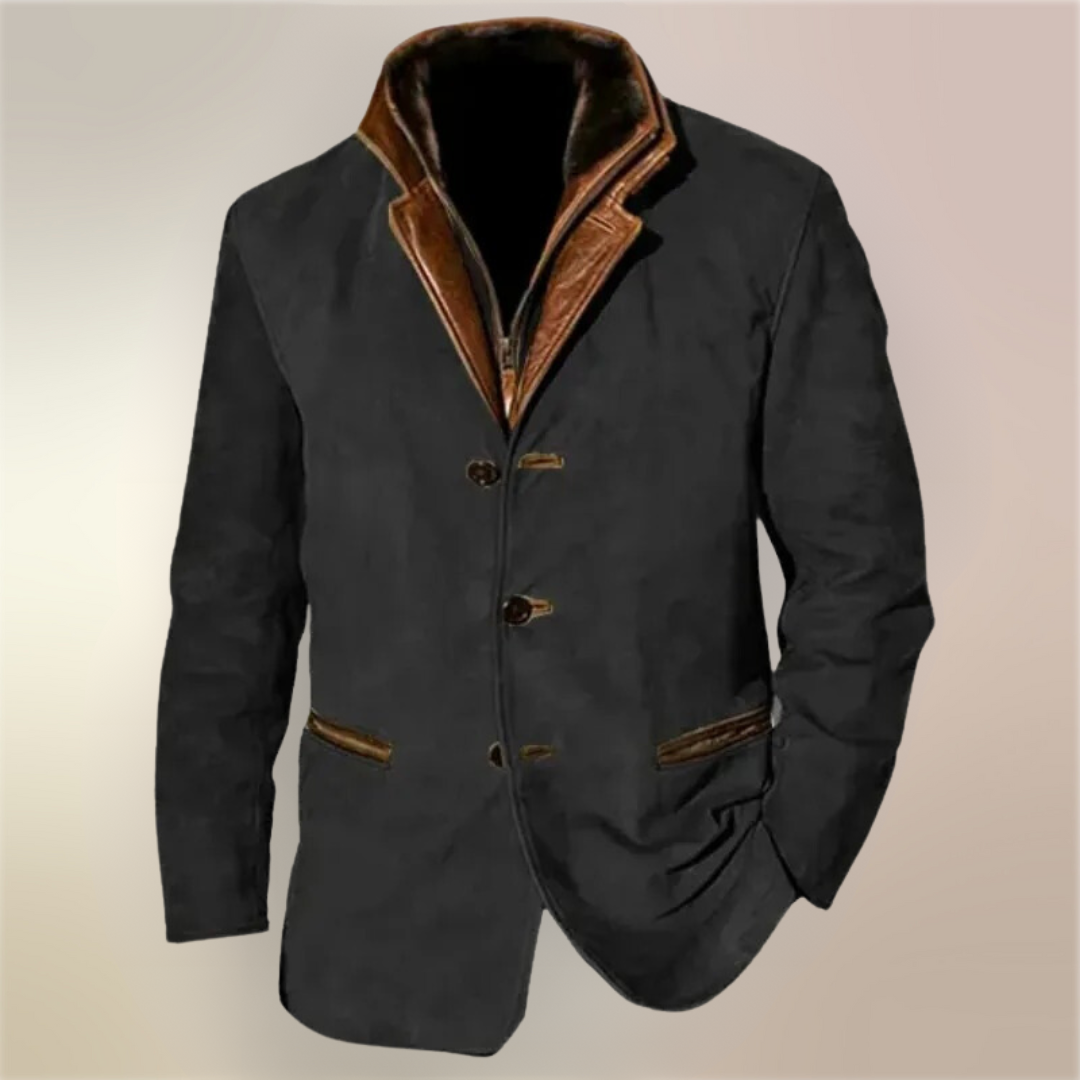 Elegantná vintage bunda