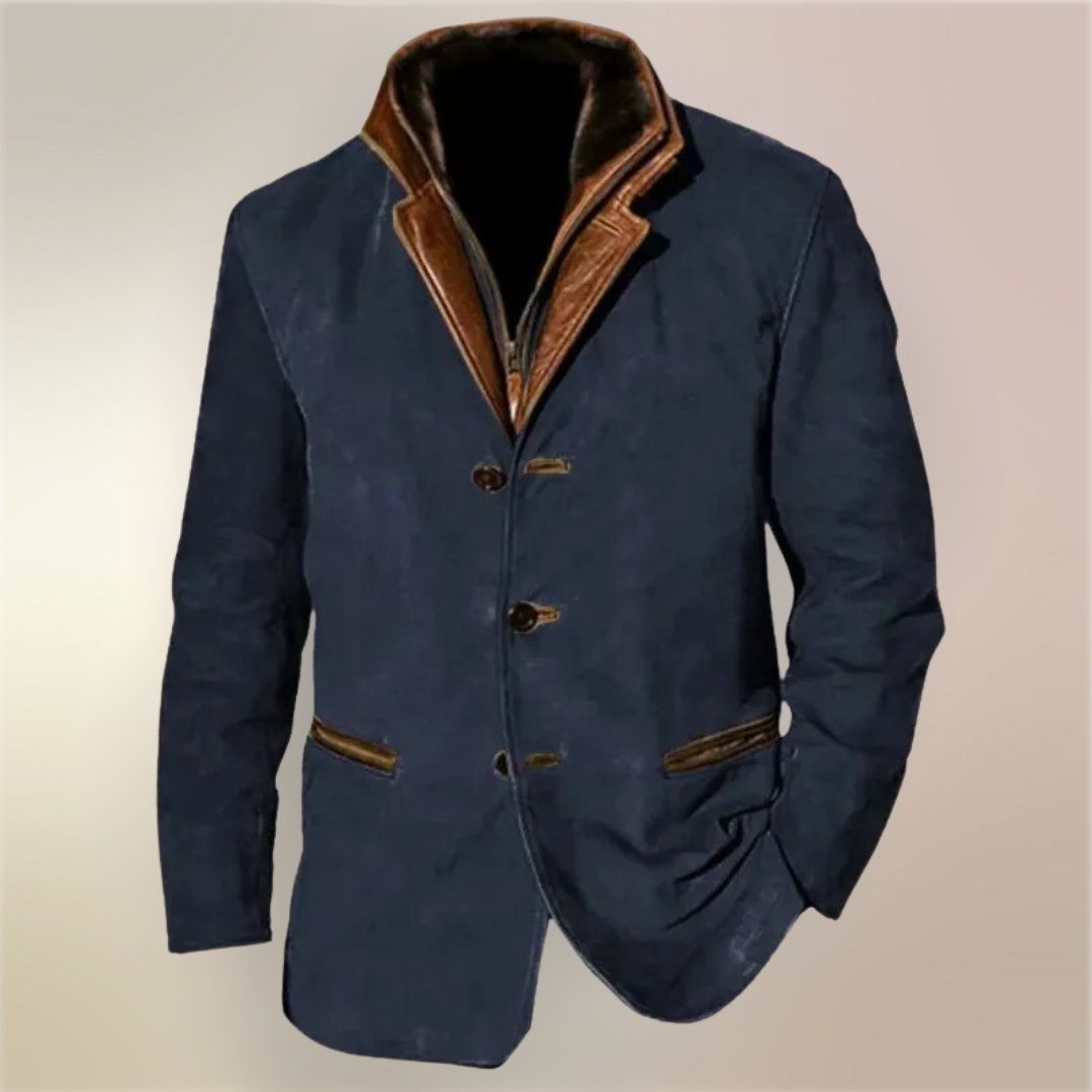Elegantná vintage bunda