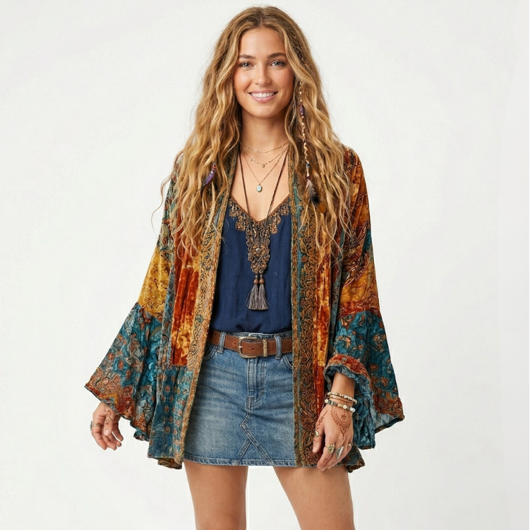 Safira - Boho Kimono pre Ženy