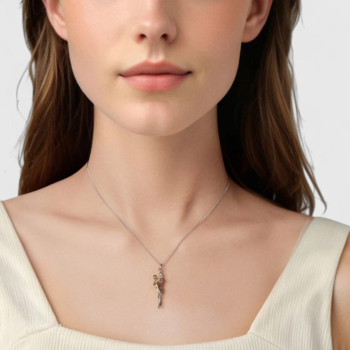 Athinara - Náhrdelník objatia, večný minimalistický šperk s nadčasovou eleganciou