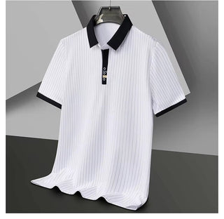 Varga | Elegantné pruhované polo tričko