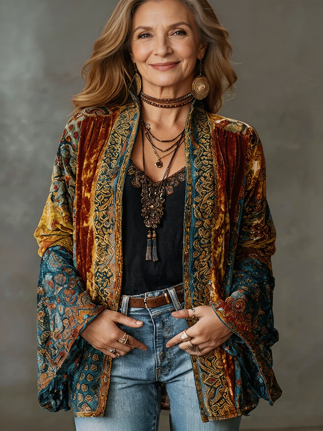 Safira - Boho Kimono pre Ženy