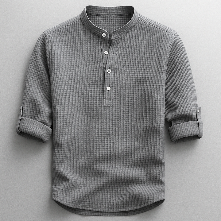 Varga | Košeľa z bavlny a ľanu