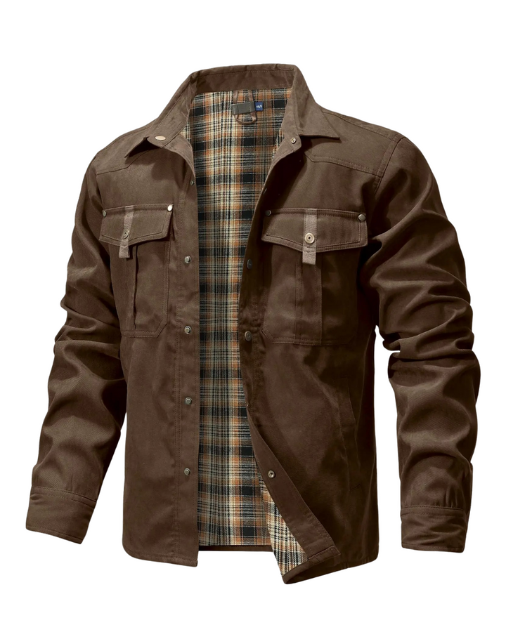 Robusná Overshirt Bunda