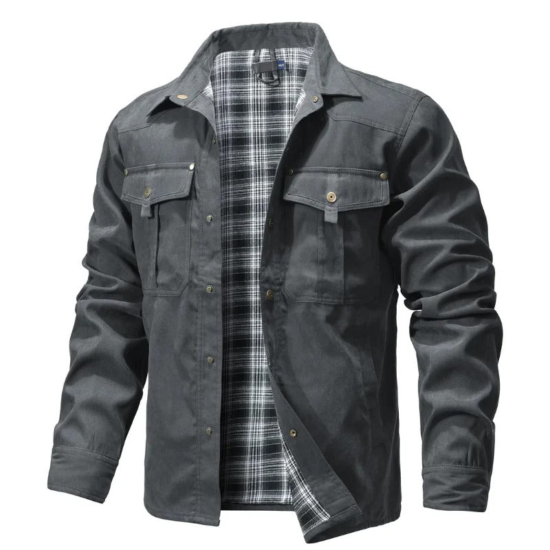Robusná Overshirt Bunda