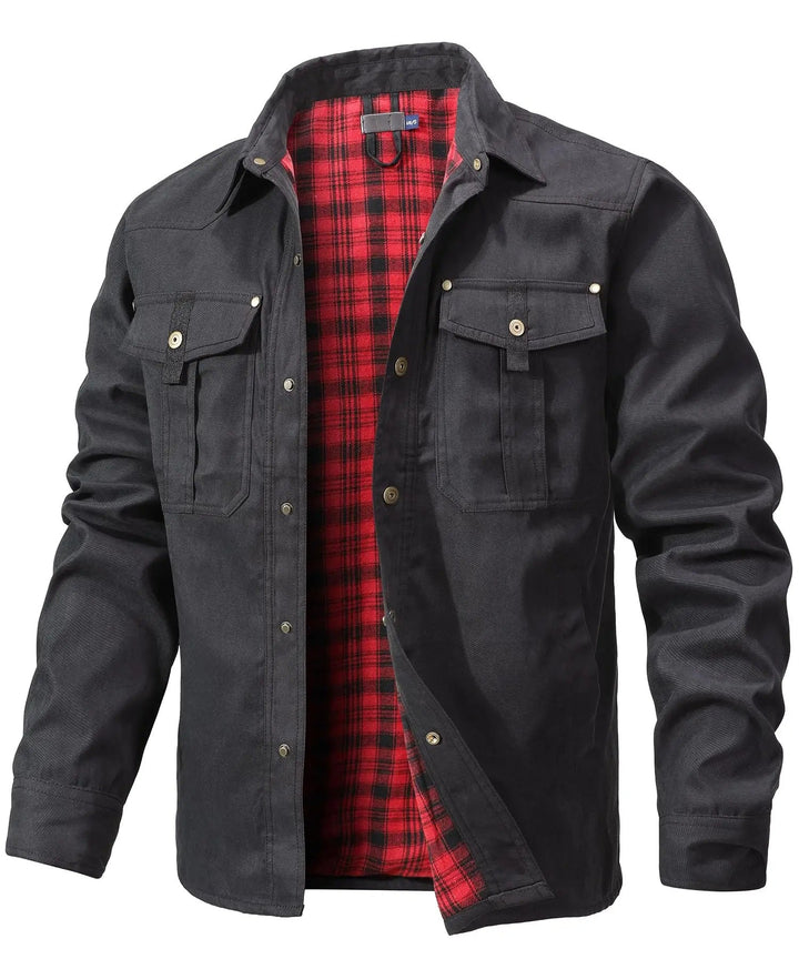 Robusná Overshirt Bunda