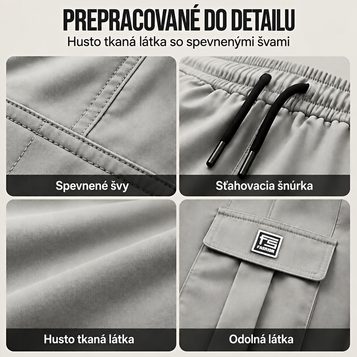 Varga | Cargo nohavice pre pánov | Voľný strih s množstvom vreciek